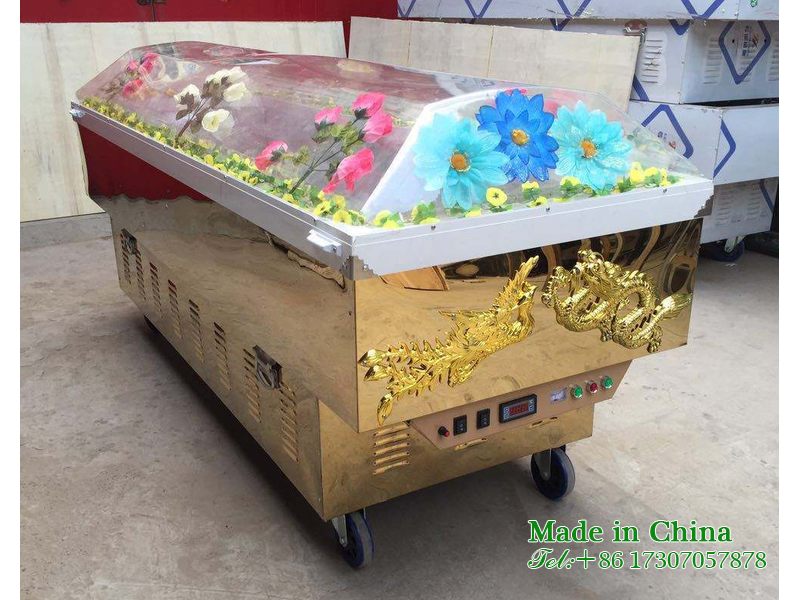 Dead person low-temperature ice coffin