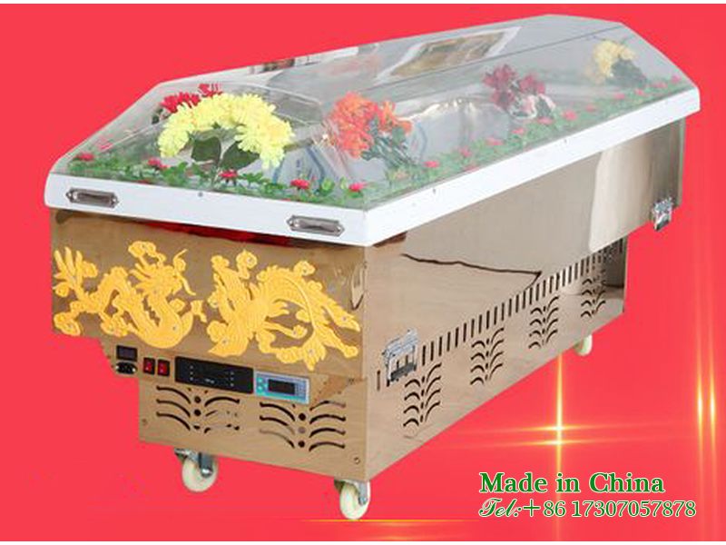 Funeral Home Crystal Coffin