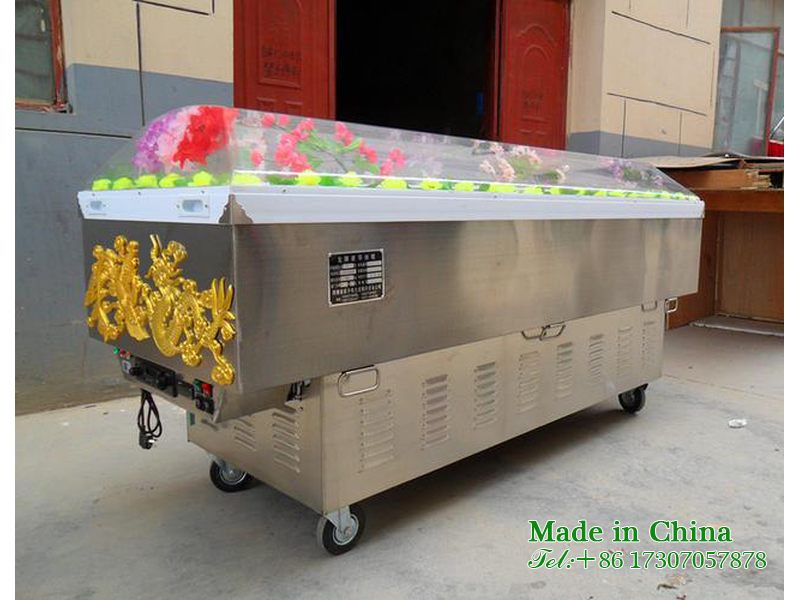 Farewell Hall Body Ice Coffin