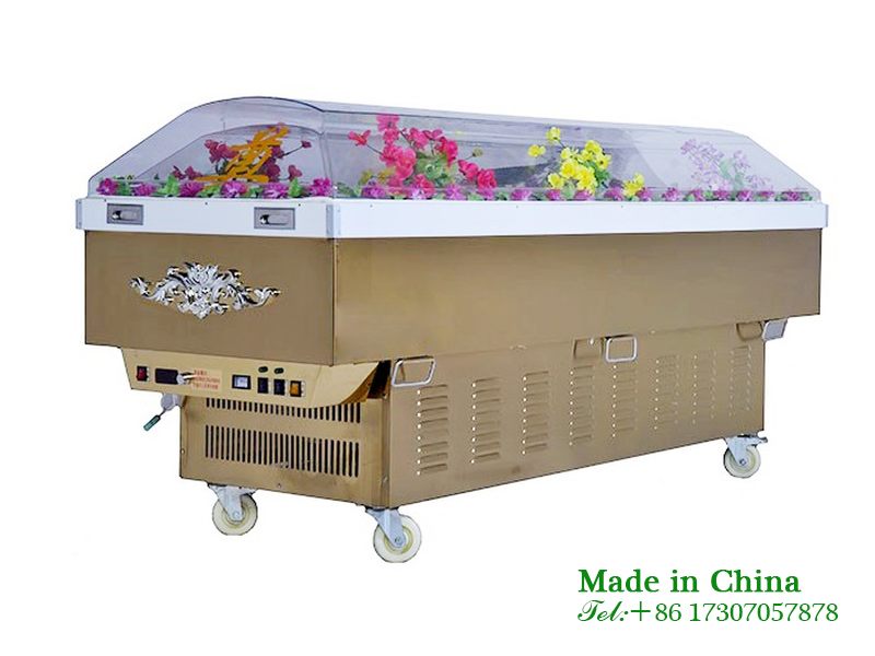 Thermostatic ice coffin