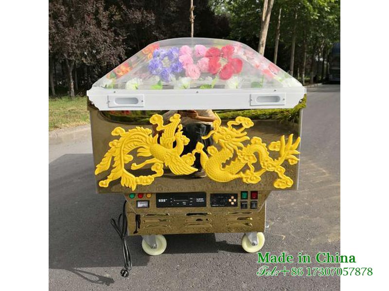 Observing the Ice Coffin at the Crematorium