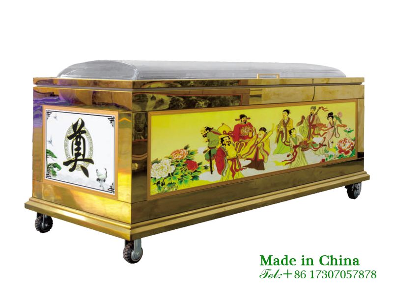 Intelligent temperature controlled ice coffin