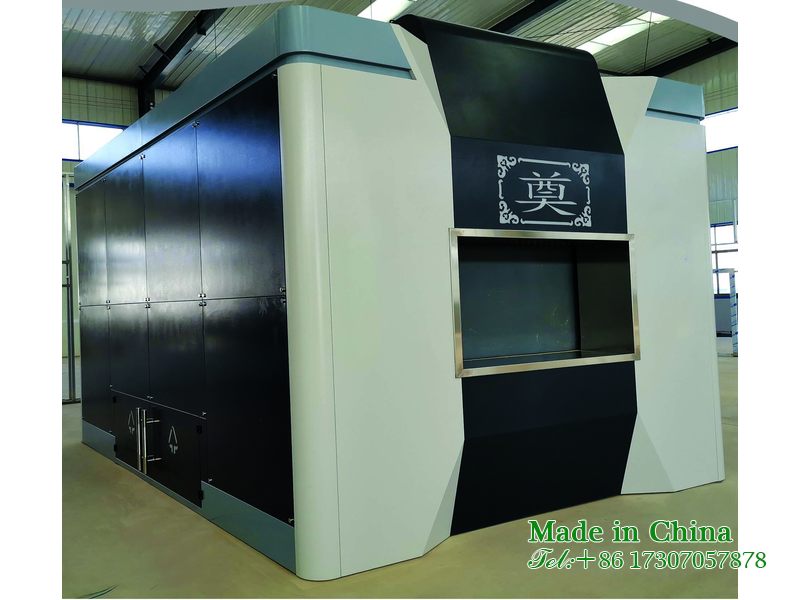 Flower circle relics incinerator