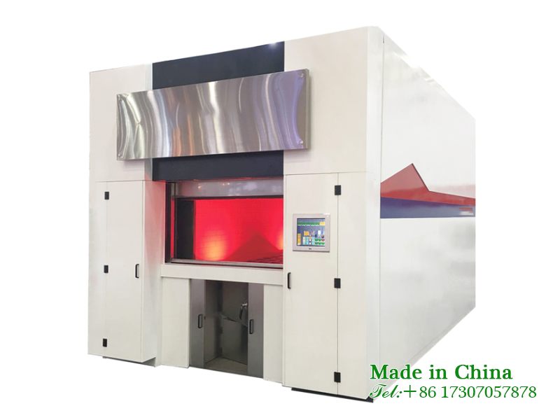 Horizontal relic offering incinerator