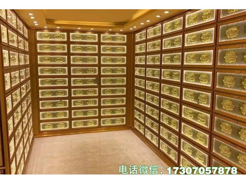 寺庙骨灰架