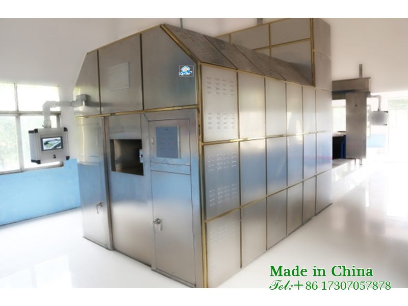 Intelligent ash picking and cremation machine