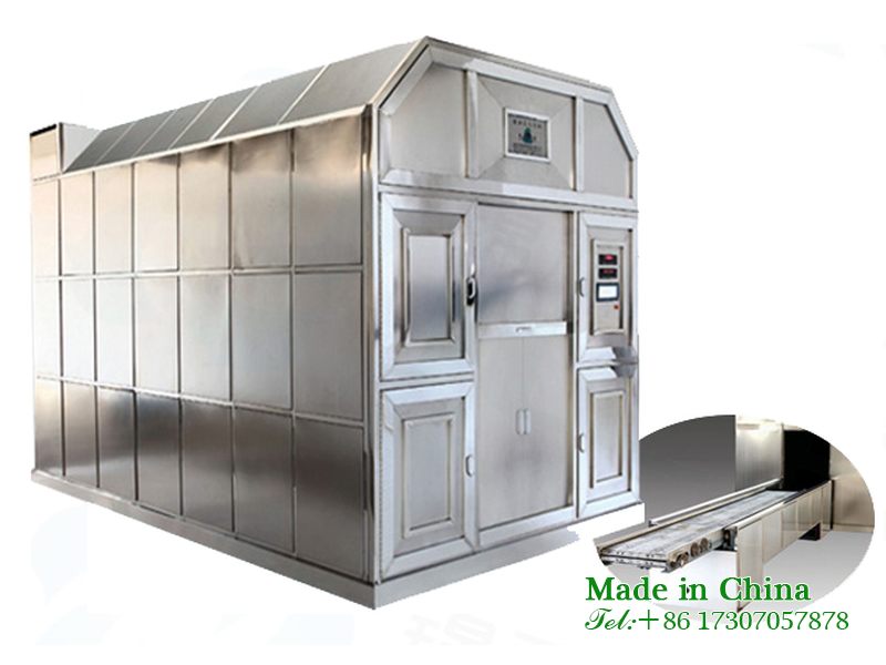 Funeral home cremation machine