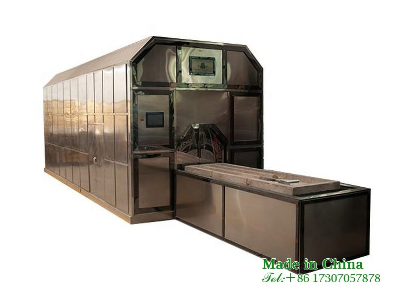 Crematorium refining furnace