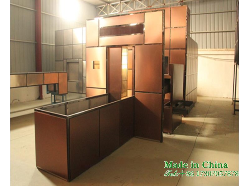 Funeral parlor cremation machine