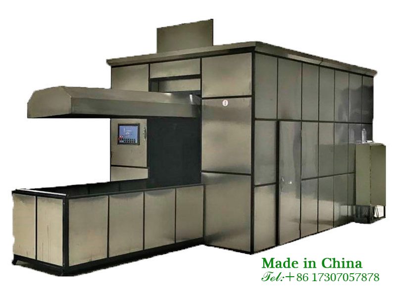 Crematorium remains cremation furnace