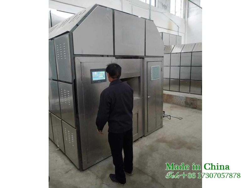 Funeral Parlor Flatbed Cremation Machine