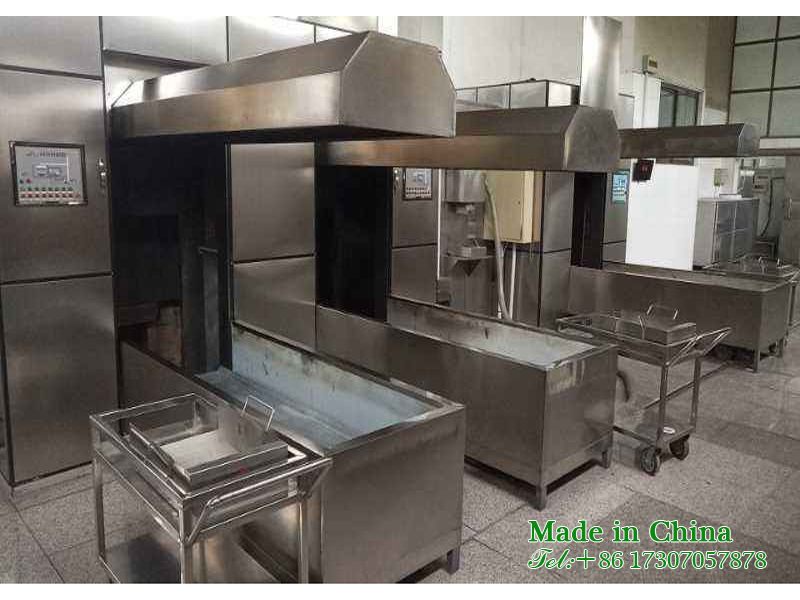 Crematorium body incinerator