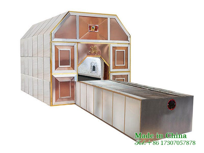 Crematorium body incinerator