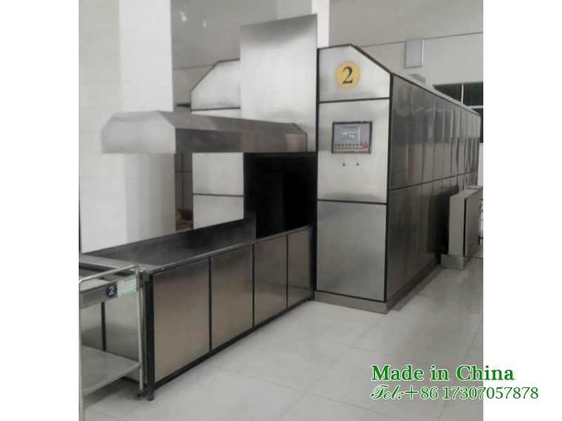 Crematorium body incinerator