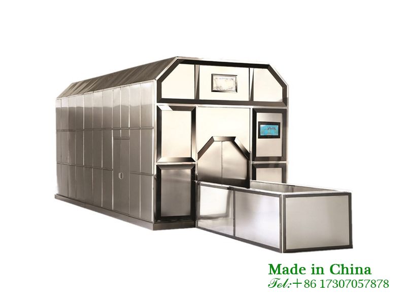 Crematorium ash picking and cremation furnace