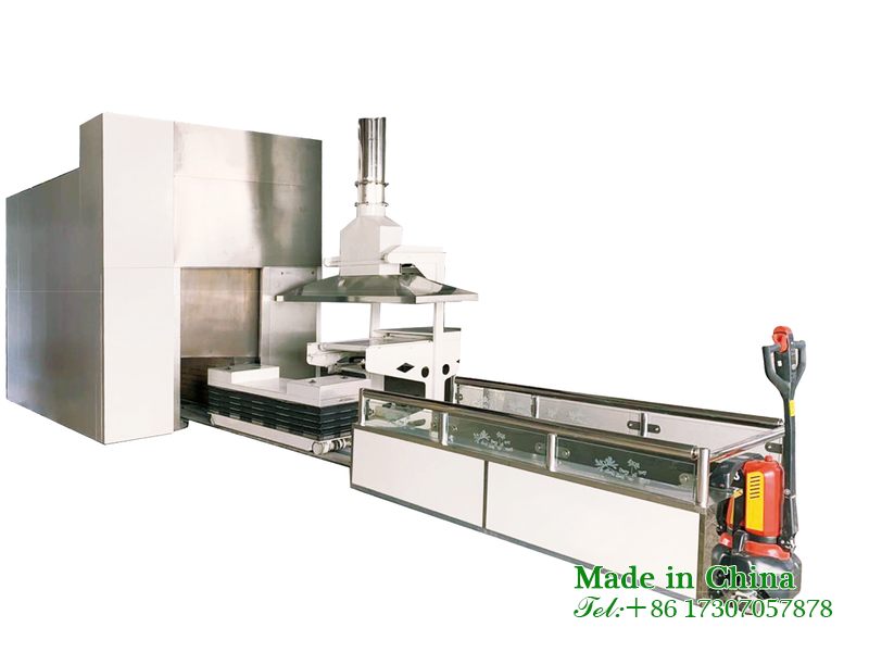 Fully automatic energy-saving ash picking furnace