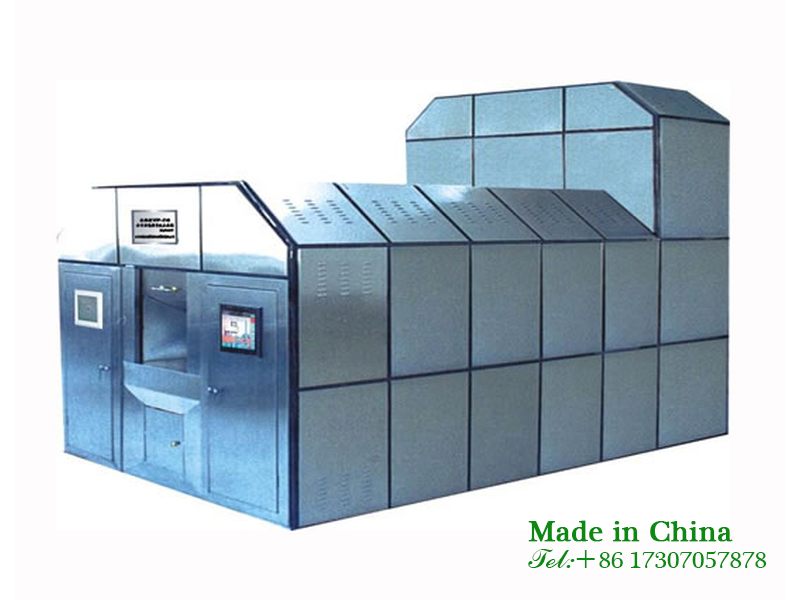 High end flat plate cremation furnace