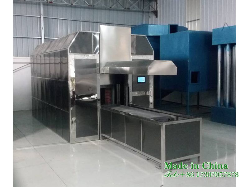 High end trolley type cremation machine