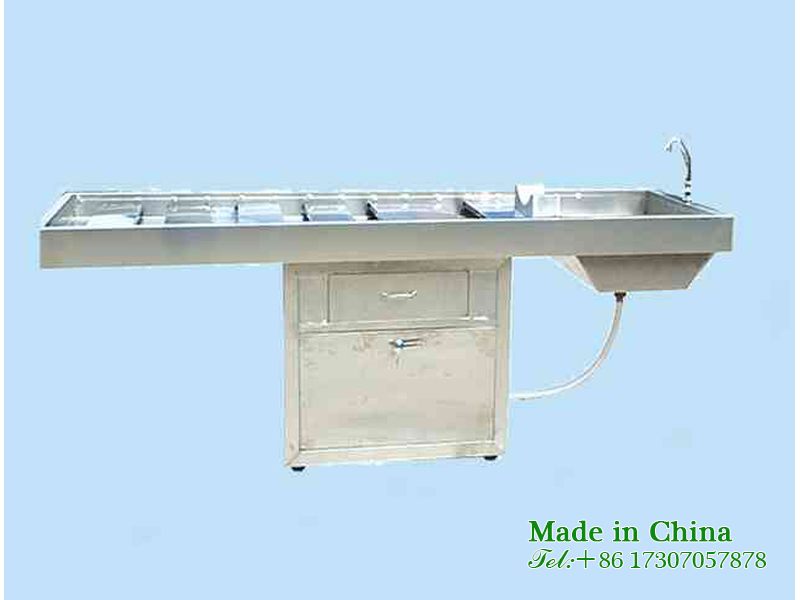 Ordinary autopsy table