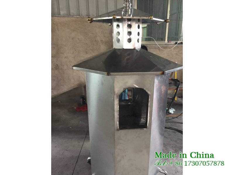 Stainless steel sacrificial incinerator