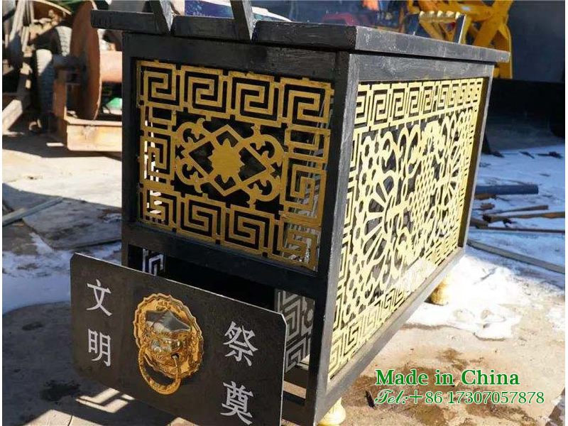 Civilized sacrificial incinerator