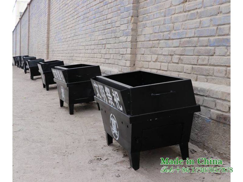 Sacrificial site incinerator