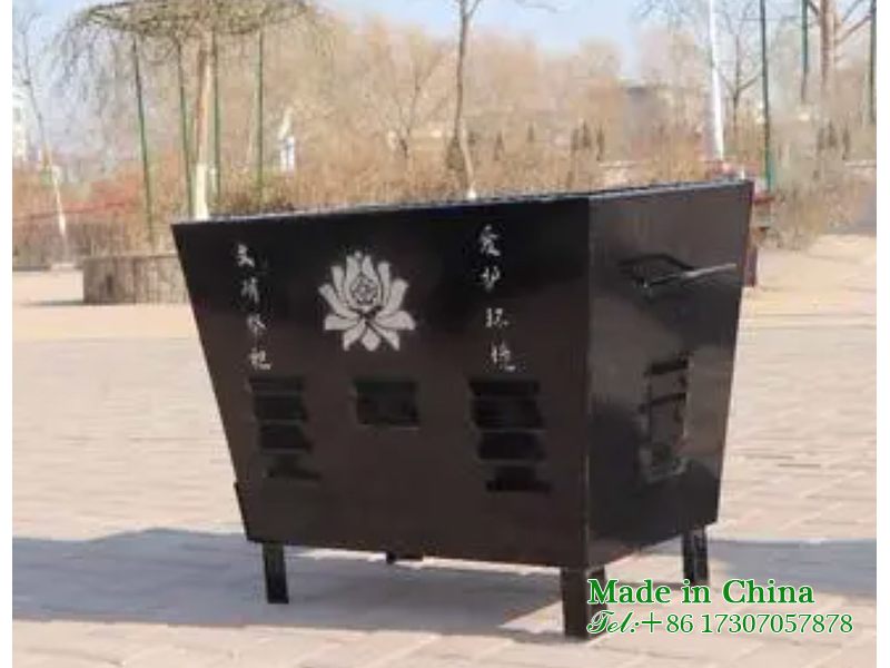 Sacrificial burning and treasure melting furnace