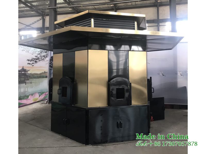 Sacrificial relics incinerator