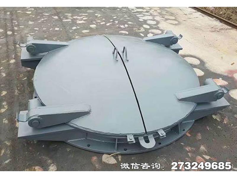 潮南双开圆形钢制开门