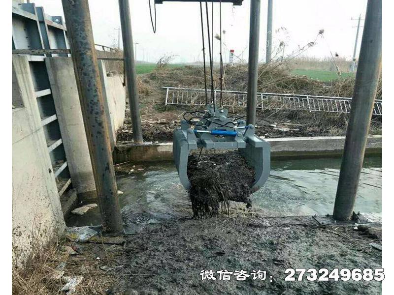 富县液压格栅抓斗清污机