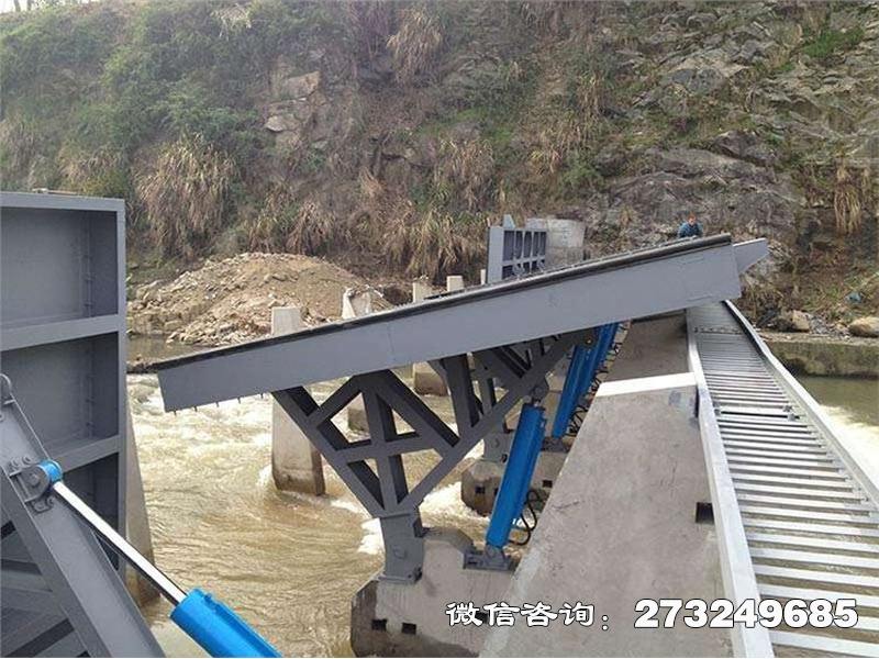 湘阴县水力液压翻板闸门