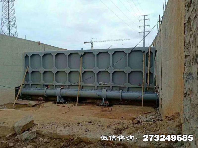 盐都液压翻板水闸门