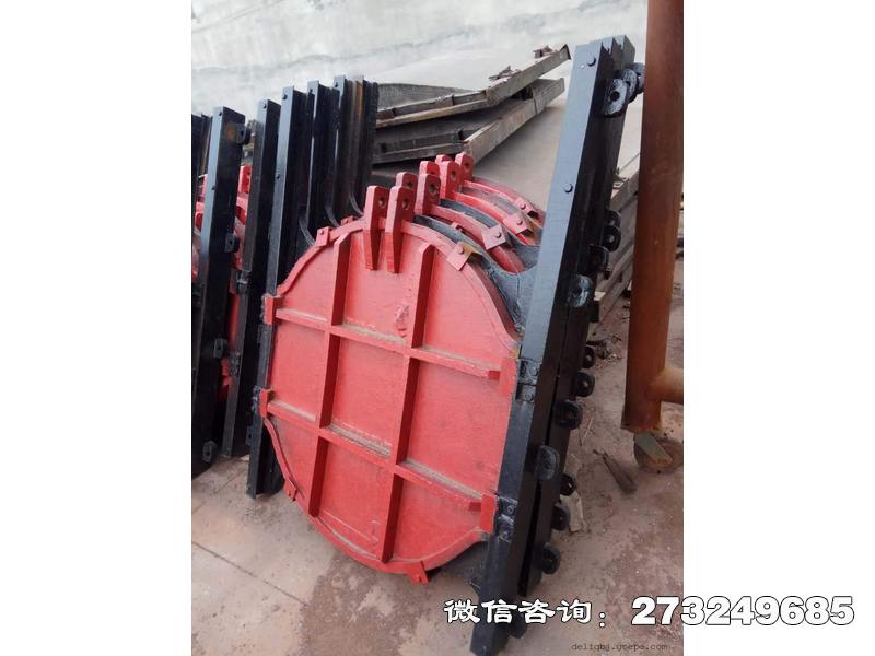 安远县排水铸铁镶铜圆闸门