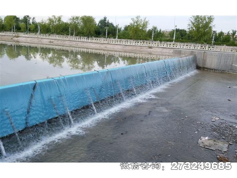 明水县景观液压钢坝