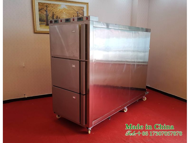 Morgue corpse freezer