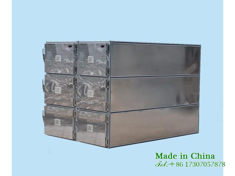 Cold rolled morgue for body remains