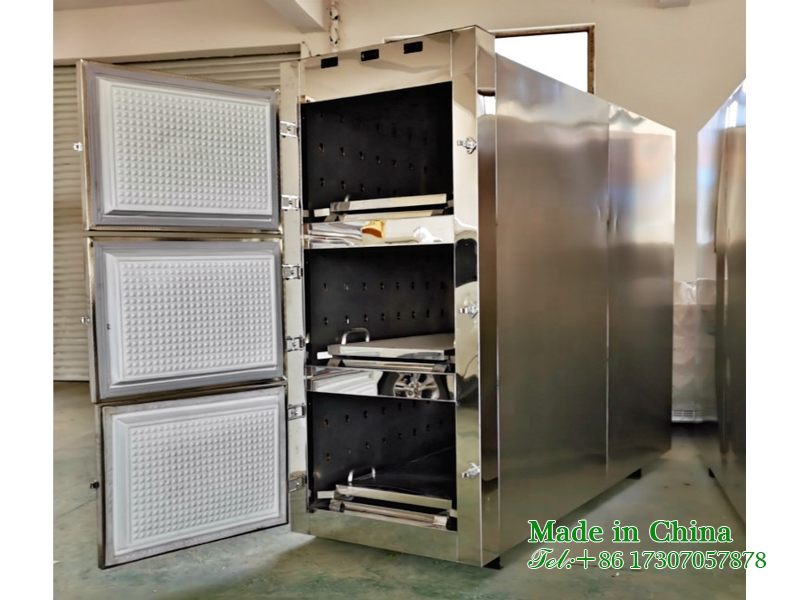 Stainless steel body freezer