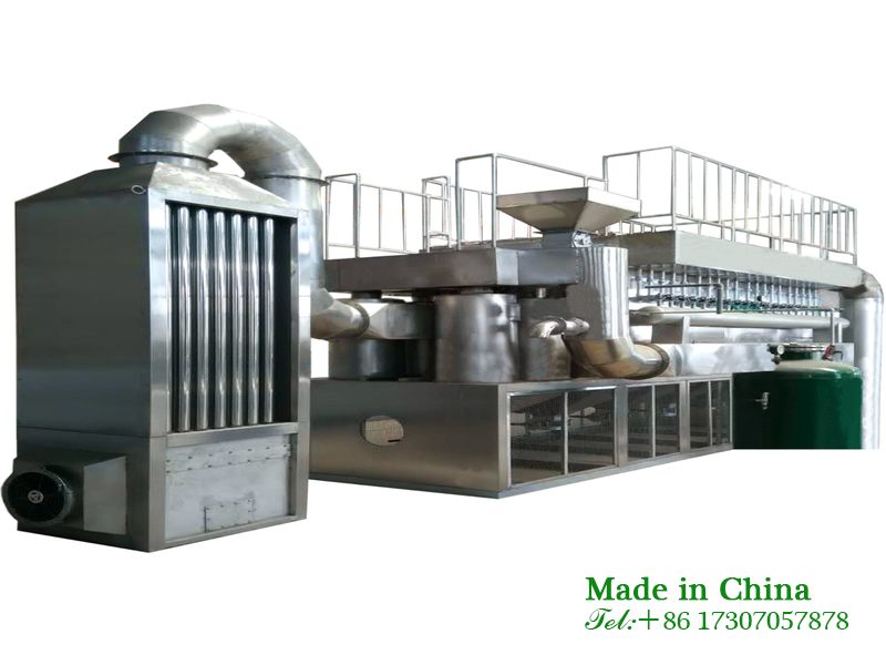 Cremation machine exhaust gas treatment equipment