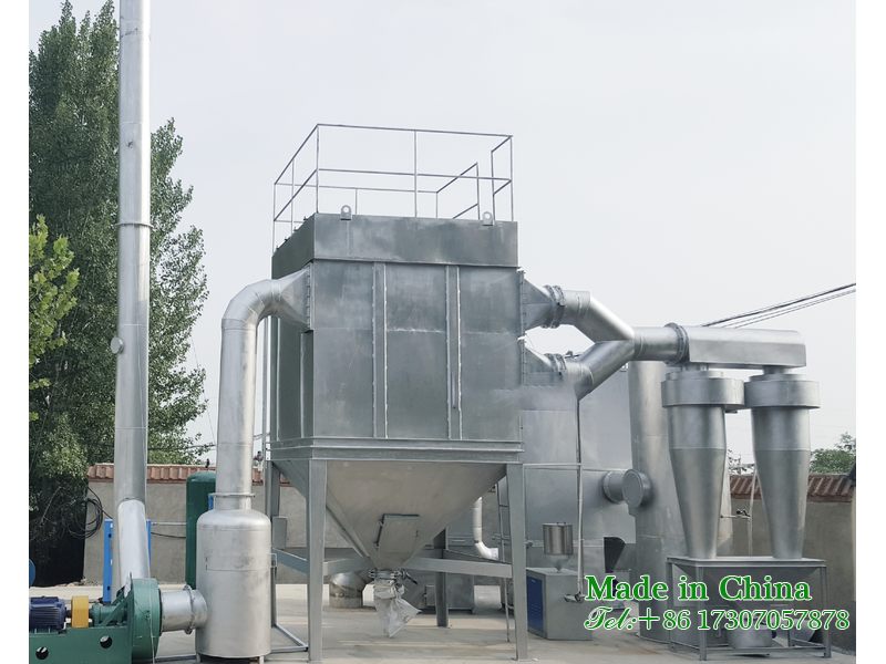Crematorium cremation furnace gas treatment equipment