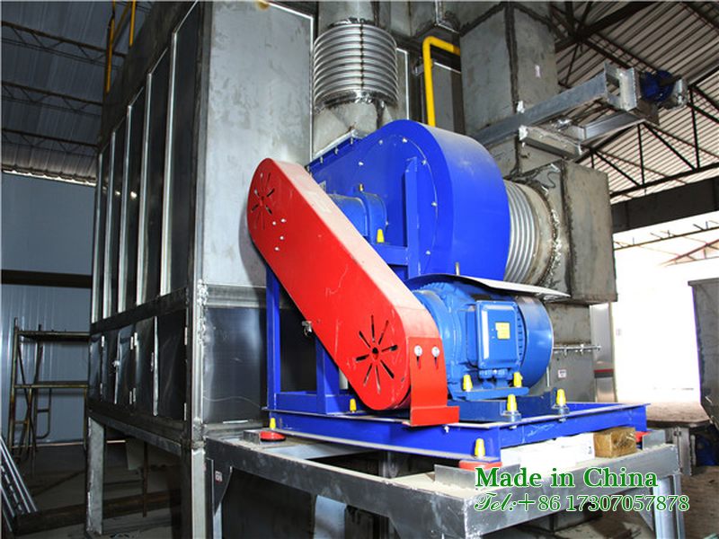 Purification and treatment equipment for cremation site exhaust gas