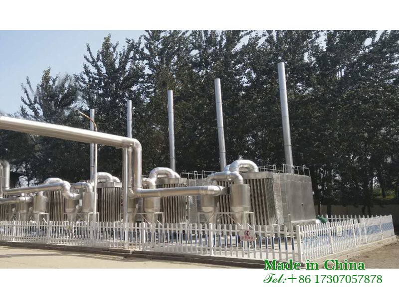 Stainless steel exhaust gas treatment equipment
