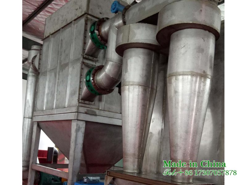 Dust removal and purification equipment for cremation machine exhaust gas