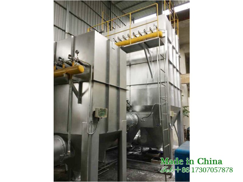 Tail gas treatment device in cremation workshop