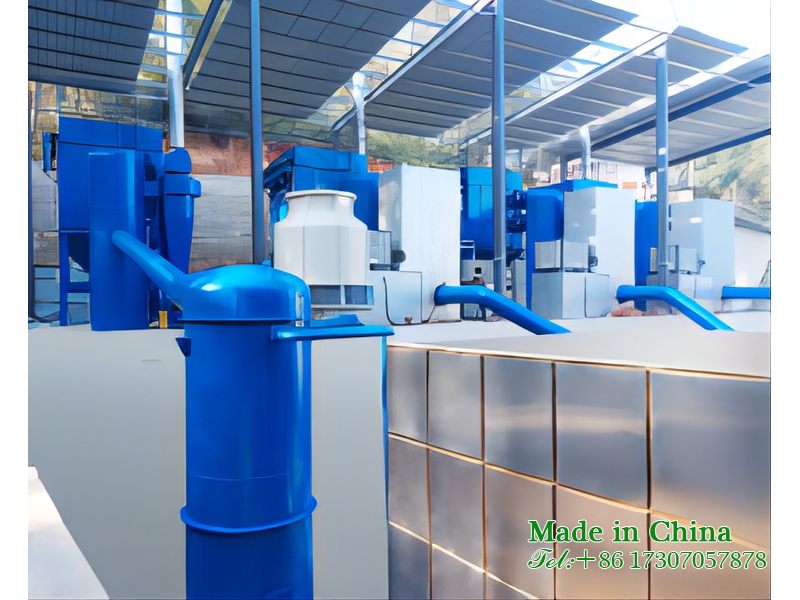 Equipment for cremation machine exhaust system