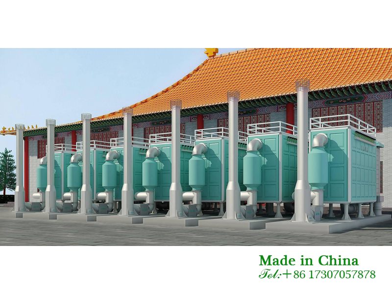 Purification and treatment equipment for cremation machine exhaust gas