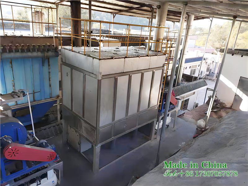 Equipment for tail gas purification system of cremation furnace