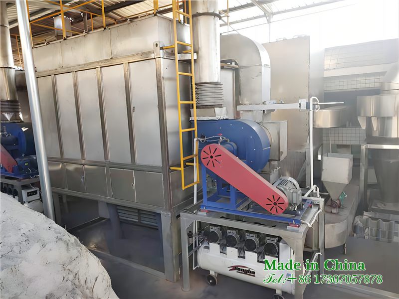 Cremation machine exhaust supporting equipment