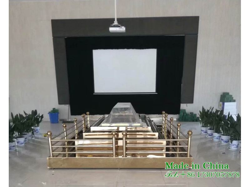 Funeral Ice Coffin Viewing Platform