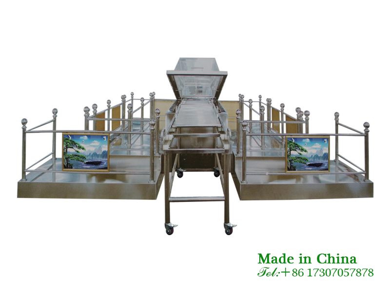 Stainless steel farewell platform