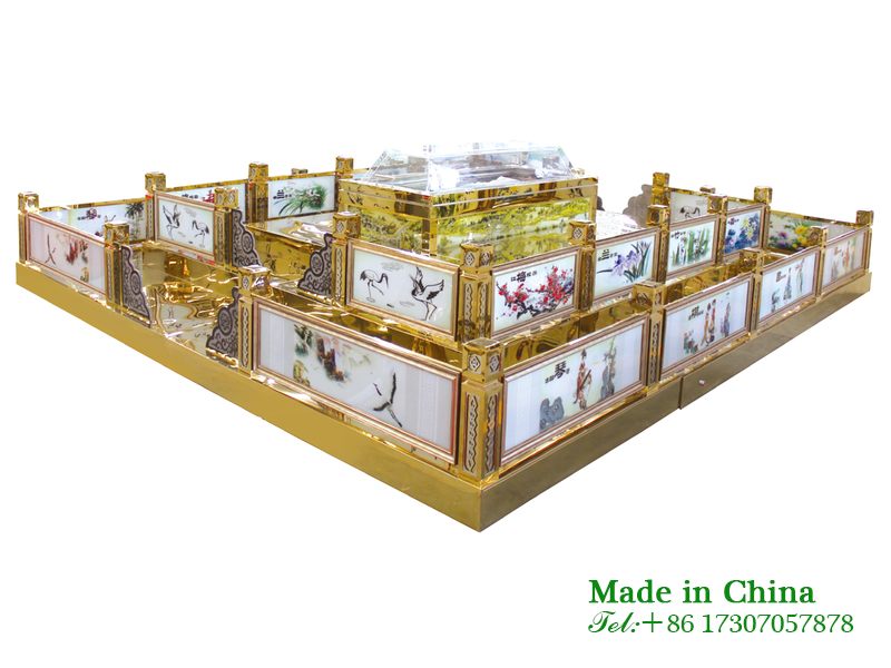 Titanium viewing platform